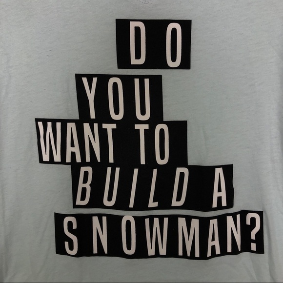 Disney Frozen Want to build a snowman tee - Picture 2 of 5